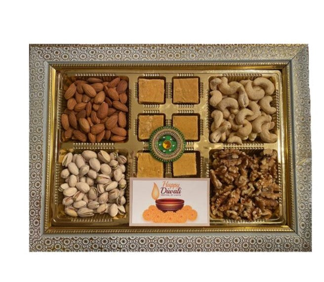 Diwali Dry Fruit Tray